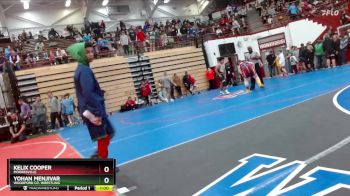 187 lbs 5th Place Match - Kelix Cooper, Mooresville vs Yohan Menjivar, Woodford Co. Wrestling