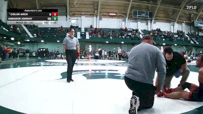 157 lbs Champ. Round 2 - Collin Arch, Northern Illinois vs Jamason Jodway, Unattached