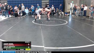 200 lbs Round 2 - Cesar Esparza, Owyhee Storm vs Jason Gissel, Homedale Wrestling