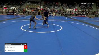 67 lbs Consolation - Denver Romine, Team Tulsa vs Mason Cooper, Bristow