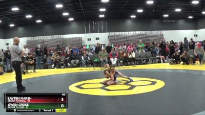 60 lbs Round 1 (8 Team) - Gwen Gross, Refuse To Lose vs Layten Marsh, Legacy National