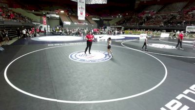 63 lbs Champ. Rd Of 16 - Mason Munoz, Swamp Monsters Wrestling Club vs Roman Jimenez, Legacy Wrestling Center