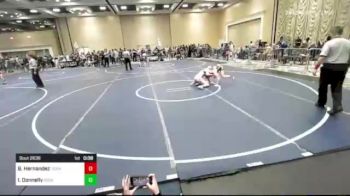 123 lbs Consi Of 32 #2 - Bella Hernandez, Team Montana vs Ireland Donnelly, Royal Regime