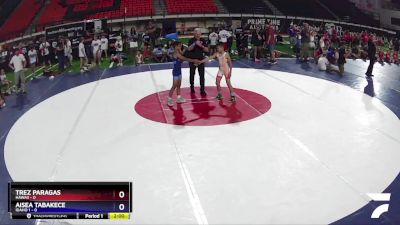 70 lbs Round 3 (8 Team) - Trez Paragas, Hawaii vs Aisea Tabakece, Idaho 1