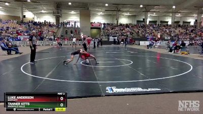 AA 106 lbs Cons. Round 1 - Tanner Kitts, Knoxville Halls vs Luke Anderson, Bartlett