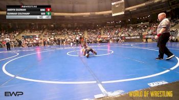 70 lbs Round Of 16 - Jaidyn Guzman, Mile High Wrestling Club vs Gunnar Coltharp, Harrah Little League Wrestling