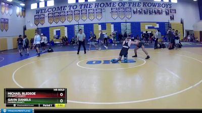 145 Gold Round 3 - Gavin Daniels, Camden County vs Michael Bledsoe, Colquitt County