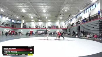 141 lbs Cons. Round 5 - Eddie Bowman, CSU-Pueblo vs Nathan Wishne, Drury