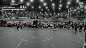 175 lbs Round 3 (8 Team) - Justin Ryland, Team 302 Gold vs Ethan Cartwright, TDWC Maniacs Blue & Gold