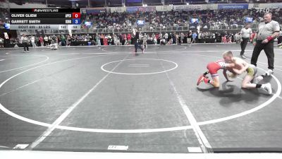85 lbs Consi Of 8 #1 - Oliver Gliem, Apex Wrestling vs Garrett Smith, King Select