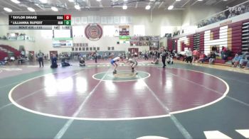 110 lbs Semifinal - Taylor Drake, Kuna vs Lillianna Rupert, Nampa
