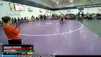 160 lbs Round 1 (3 Team) - Jonathan Jefferson, Kennewick vs Ethan Carrell, West Valley Spokane