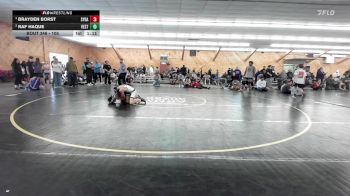 105 lbs Semifinal - Brayden Borst, Syracuse vs Raf Haque, Vestal