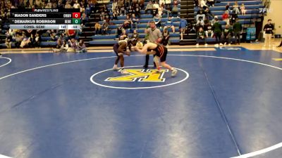 150 lbs Cons. Semi - DeMarkus Robinson, Bellevue West vs Mason Sanders, Omaha Westview