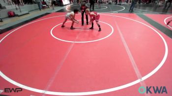 80 lbs 3rd Place - Cort Davis, Wild Hogs vs Reilas Sanchez, Locust Grove Youth Wrestling