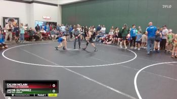 90 lbs Quarterfinal - Jacob Gutierrez, Cane Bay Cobras vs Calvin Mclain, Summerville Takedown