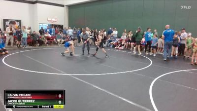 90 lbs Quarterfinal - Jacob Gutierrez, Cane Bay Cobras vs Calvin Mclain, Summerville Takedown