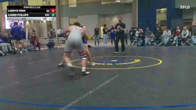 215 lbs Caden Phillips, Butte vs Landyn Fred, Dickinson