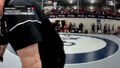 79 kg Champ. Round 4 - Grant O'Dell, Knights RTC vs Dominic Federici, Lehigh Valley Wrestling RTC