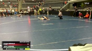 85 lbs 2nd Place Match - Jack Langner, MWC Wrestling Academy vs Tyler Gerhold, DC Elite
