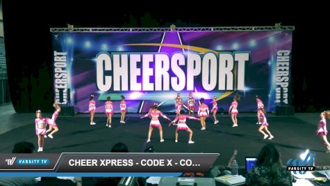 Cheer Xpress - Code X - Code X [2022 L4 Senior Day 1] 2022 CHEERSPORT Council Bluffs Classic