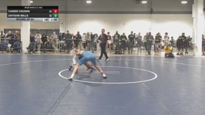 100 lbs Round Of 64 - Caiden Crusen, NJ vs Aviyahn Mills, GA