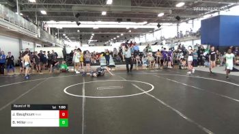 110 lbs Round Of 16 - Joshua Baughcum, Roundtree Wrestling Academy vs Blade Miller, Oconee Youth Wrestling