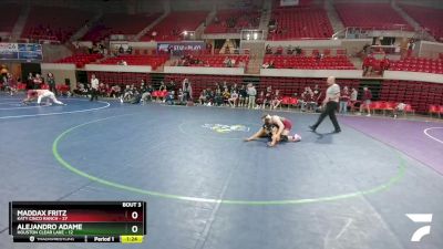 157 lbs Placement (4 Team) - Alejandro Adame, Houston Clear Lake vs Maddax Fritz, Katy Cinco Ranch