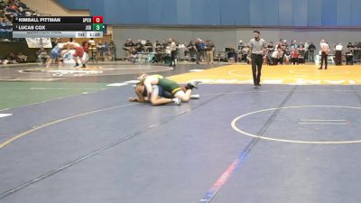 2 - 215 lbs Quarterfinal - Lucas Cox, John S Battle vs Kimball Pittman, Appomattox County