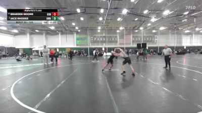 141 lbs Champ. Round 2 - Jace Rhodes, Iowa vs Braeden Moore, Central Missouri