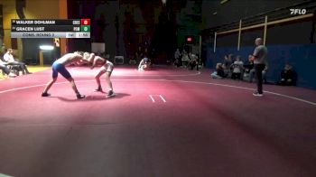 138 lbs Cons. Round 2 - Walker Dohlman, Crestwood, Cresco vs Gracen Lust, PCM, Monroe