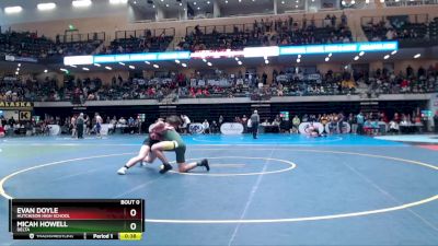 215 lbs Cons. Round 1 - Micah Howell, Delta vs Evan Doyle, Hutchison High School