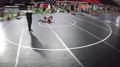 84 lbs Champ. Round 3 - Mason Fillmore, Utah vs Draxson Lathim, Oregon