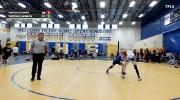 150 Blue 3rd Place Match - Simon Goodwin, Camden vs Breckin Lukanich, Bartram Trail H.S.