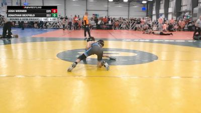 92 lbs Round 5 (3pm Friday) - Jonathan Bexfield, SELECT, UT vs Josh Werner, Terps Xpress