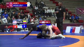 57 kg Bronze - Shelby Moore, USA vs Tatiana Hurtado, COL