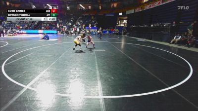 125 lbs Round Of 32 - Coen Bainey, American vs Bryson Terrell, Appalachian State