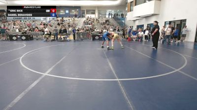 126 lbs Champ. Rd Of 16 - Eric Bice, Gold Rush Wrestling vs Daniel Benavides