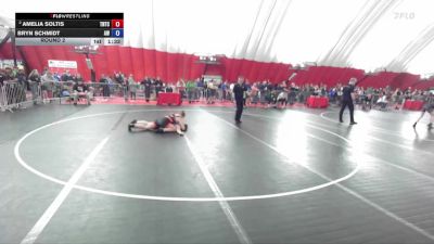 170 lbs Round 2 - Amelia Soltis, Team Nazar Training Center vs Bryn Schmidt, Aviators Wrestling