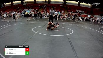 68 lbs Cons. Round 2 - Liam Glivar, DWA vs Dean Lewicz, Eastwood Eagles Wrestling Club