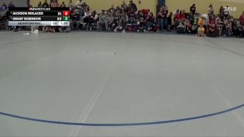 120 lbs Quarterfinal - Grant Robinson, BEWA vs Jackson Molacek, Willmar