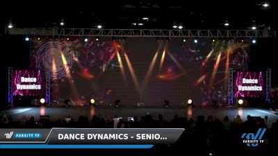 Dance Dynamics - Senior Hip Hop [2021 Senior - Hip Hop - Large Day 1] 2021 Encore Houston Grand Nationals DI/DII