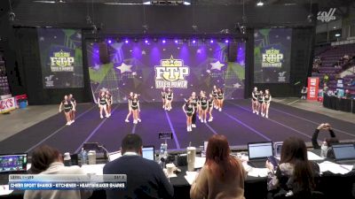 Cheer Sport Sharks - Kitchener - Heartbreaker Sharks [2026 L1 - U16 Day 2] 2026 Feel The Power