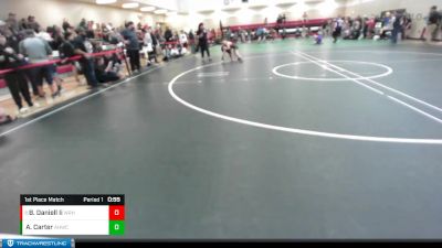 85 lbs 1st Place Match - Blake Daniell Ii, White River Hornets Wrestling Club vs Avaughn Carter, Anacortes Hawkeyes Wrestling Club