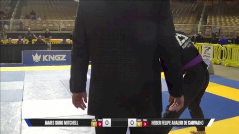 Heber Felipe Araujo De Carvalho vs James Sung Mitchell 2025 Pan Jiu Jitsu IBJJF Championship