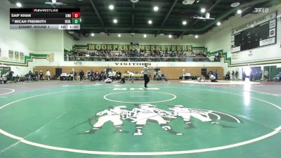 157 lbs Champ. Round 1 - Saif Khan, Simi Valley vs Micah Freimuth, Redlands