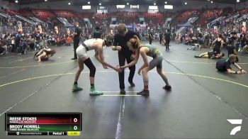 95 lbs Cons. Semi - Reese Stokes, Marcellus Wildcats vs Brody Morrill, Three Rivers Wildcats