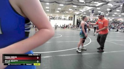 135 lbs Cons. Round 2 - Rylin Beatty, MoWest vs Tessa Biehn, Lawrence Elite