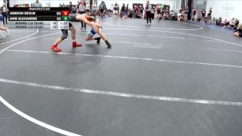 150 lbs Round 1 (4 Team) - Jamison Devlin, Revival vs Jake Alexander, Broad Axe Gold