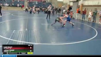 75 lbs Placement (16 Team) - Leena Sharp, Fremont vs Liam Riley, Mt. Crest